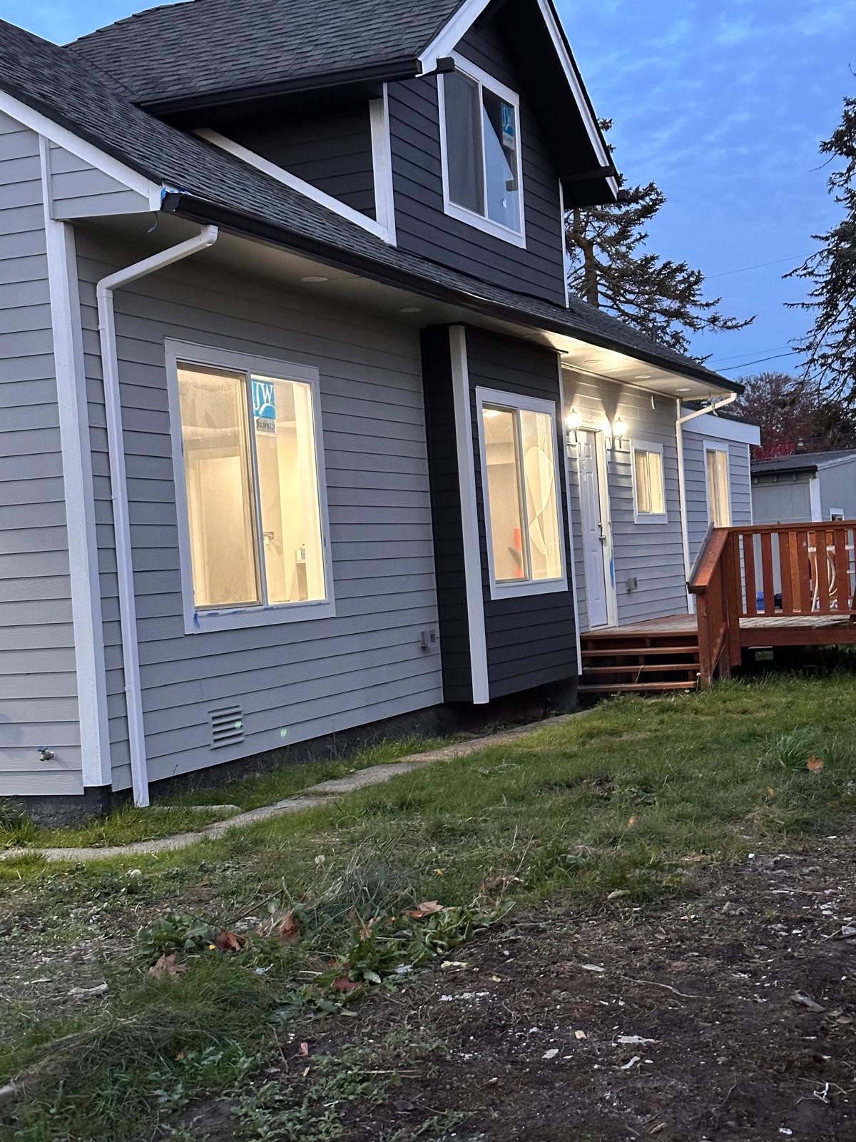 Exterior and Interior Painting project completed by Kolmo Construction in Seattle - Example 5 showing quality craftsmanship