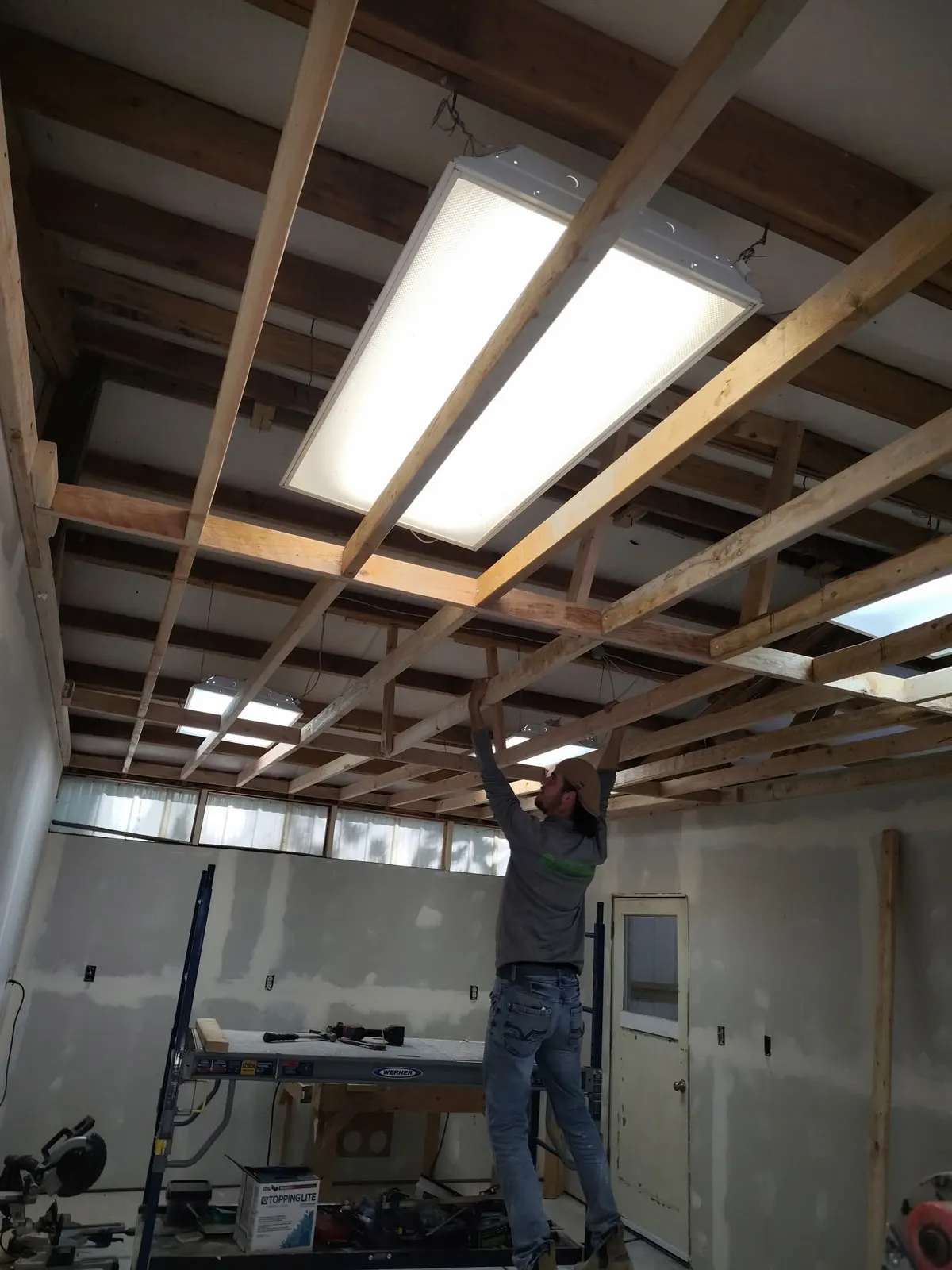 Garage Conversion to a Finished Room — Olalla project detail - Photo 2 of garage remodeling work in Olalla, WA by Kolmo Construction