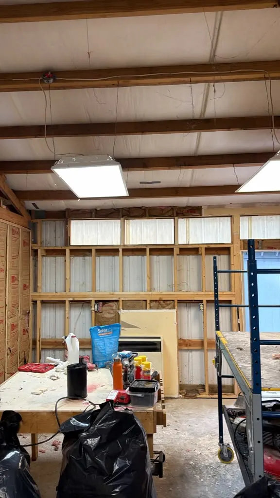 Garage Conversion to a Finished Room — Olalla project detail - Photo 1 of garage remodeling work in Olalla, WA by Kolmo Construction